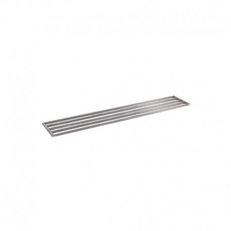 Etagère murale pleine en inox - Profondeur 300 mm - Longueur 2000 mm - EMB320T