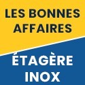 Étagère inox