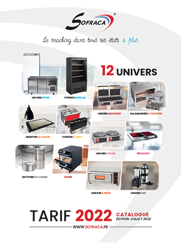Couv catalogue SOFRACA 2022