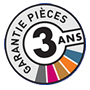 Garantie 3 ans pièces